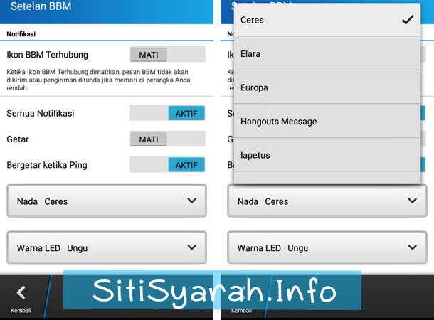 BBM Tidak Ada Notifikasi dan Bunyi di Android Lollipop