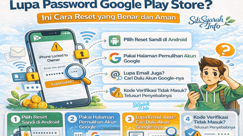 Lupa Password Google Play Store? Ini Cara Reset yang Benar dan Aman