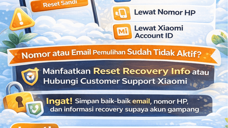 Lupa Password Akun Xiaomi, Ini Cara Reset yang Benar dan Aman
