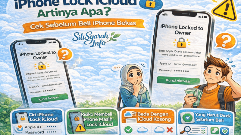 Apa Artinya iPhone Lock iCloud? Cek Sebelum Beli iPhone Bekas