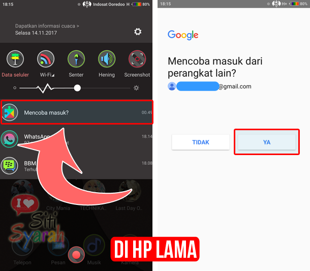 cara memindahkan akun gmail tanpa password