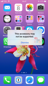 Penyebab iPhone Aksesoris Tidak Didukung