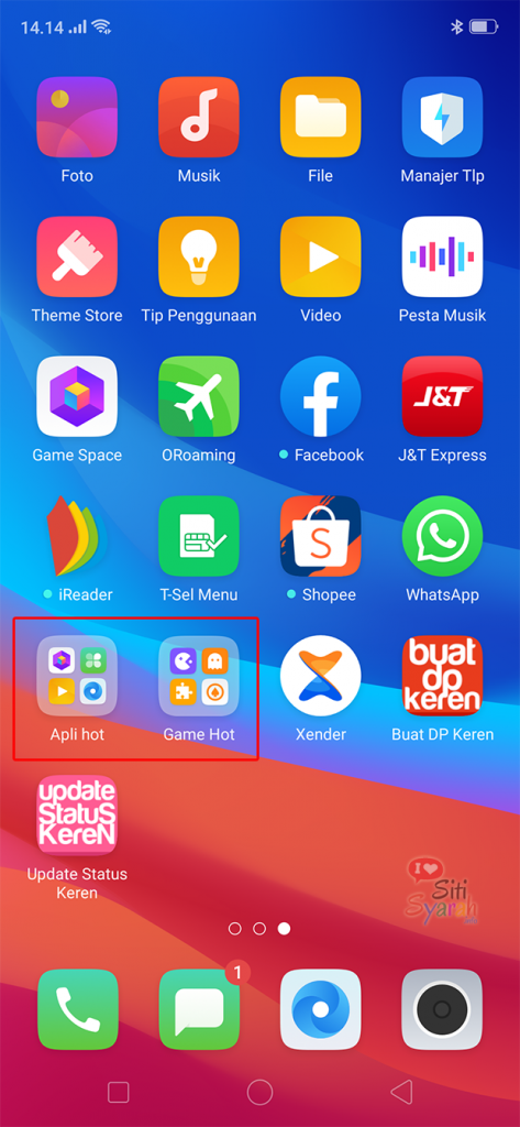 Cara Menghapus Folder Aplikasi dan Game di HP Oppo Terbaru