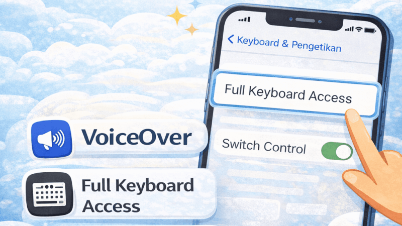Mengapa di iPhone Muncul Kotak Biru? Ini Penyebab dan Cara Menghilangkannya