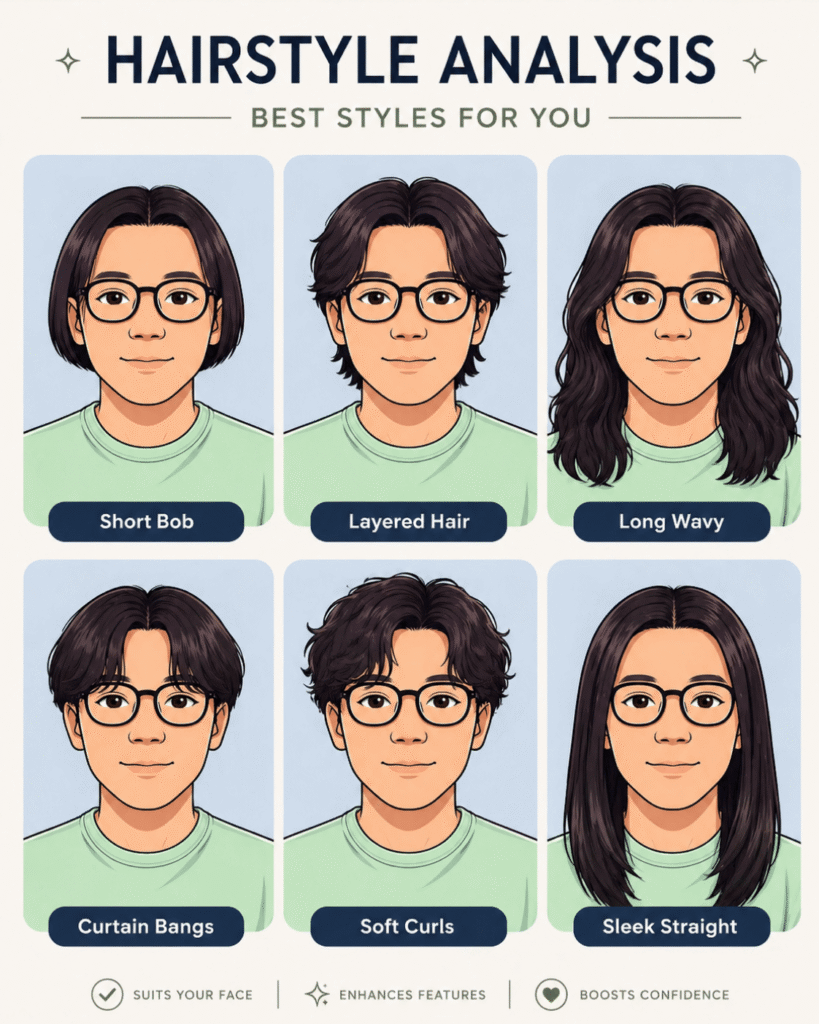 Prompt foto Ai gaya Rambut keren