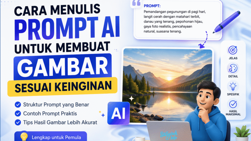 Cara Menulis Prompt AI untuk Membuat Gambar Sesuai Keinginan di Gemini, ChatGPT dan Meta AI