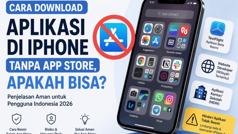 Cara Download Aplikasi di iPhone Tanpa App Store, Apakah Bisa?