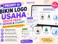 Prompt AI Bikin Logo Usaha Gratis Pakai Gemini dan ChatGPT