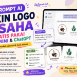 Prompt AI Bikin Logo Usaha Gratis Pakai Gemini dan ChatGPT