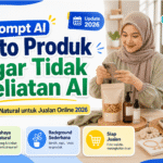 Prompt AI Foto Produk agar Tidak Keliatan AI: Hasil Natural untuk Jualan Online 2026