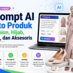 Prompt AI Foto Produk Fashion, Hijab, Baju, dan Aksesoris