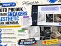 Prompt AI Foto Produk Sepatu Sneakers agar Terlihat Aesthetic dan Menjual