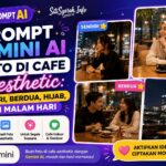 20 Prompt Gemini AI dan ChatGPT Foto di Cafe Aesthetic: Sendiri, Berdua, Hijab, dan Malam Hari
