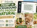 Prompt AI Background Foto Produk Natural