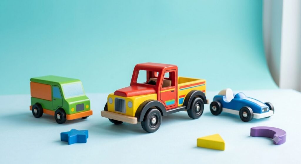 prompt ai foto mobil-mobilan anak